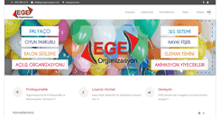 Desktop Screenshot of egeorganizasyon.com